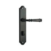 Iver Verona Door Lever on Shouldered Backplate Signature Brass gallery detail image