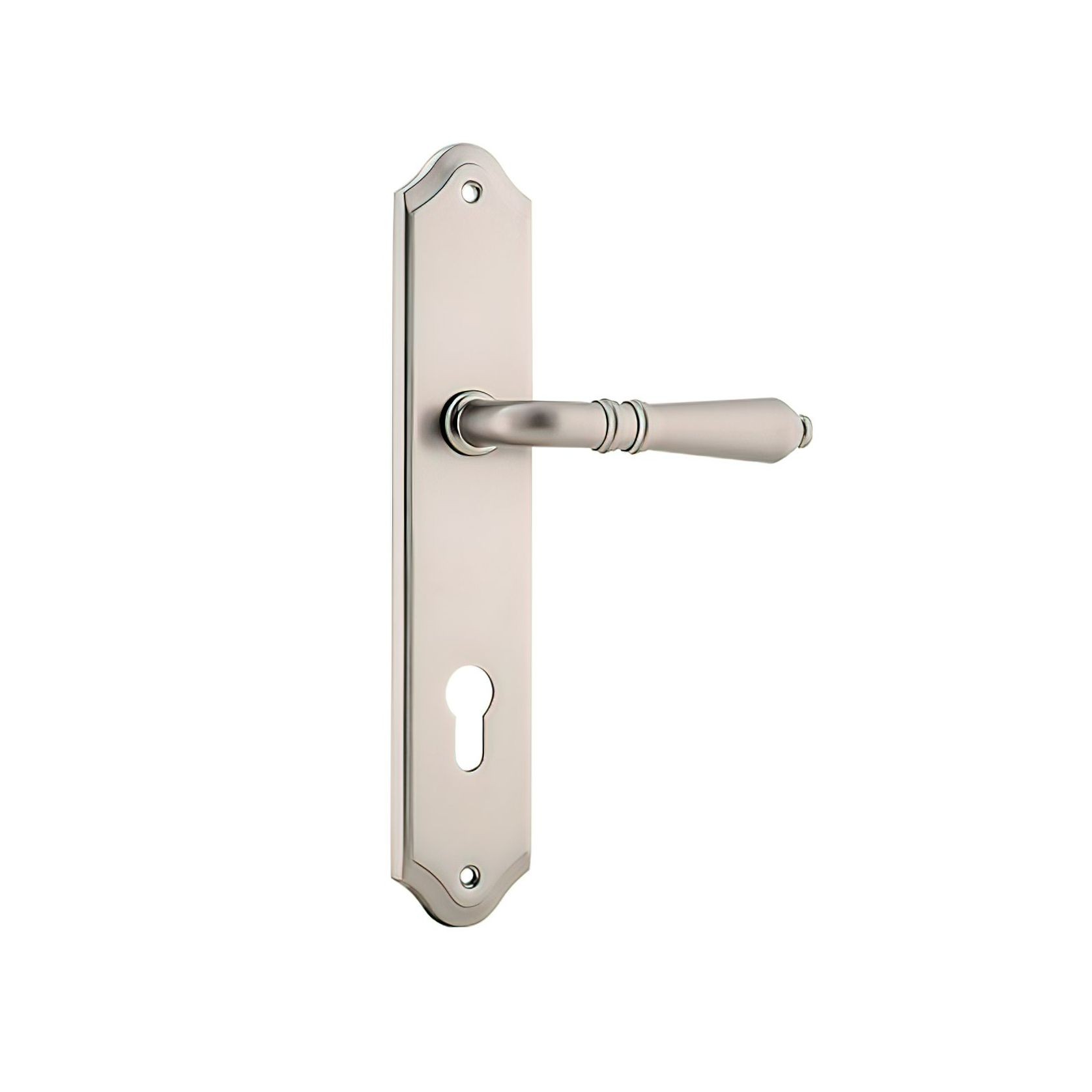 Iver Sarlat Lever Door Handle on Shouldered Backplate gallery detail image