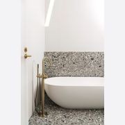 Zanda Zurich Door Handle Lever Set Satin Brass gallery detail image