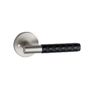 Round Low-Profile Rose | MBN finish with Diamante Lever gallery detail image