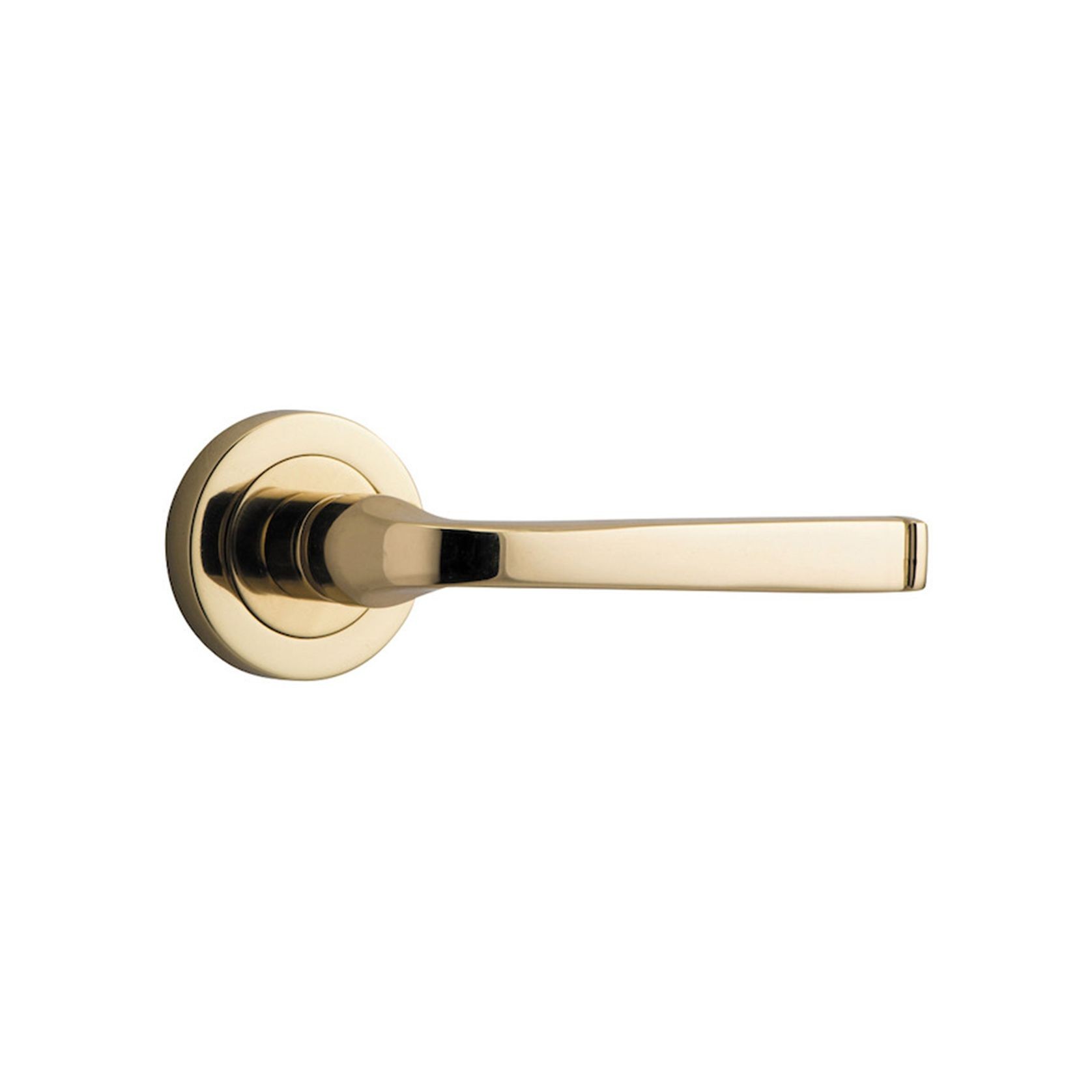 Annecy Door Lever Round Rose gallery detail image