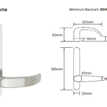 Legge 5400 Series Neptune (N) Door Furniture gallery detail image