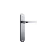 Annecy Door Lever Oval Backplate gallery detail image