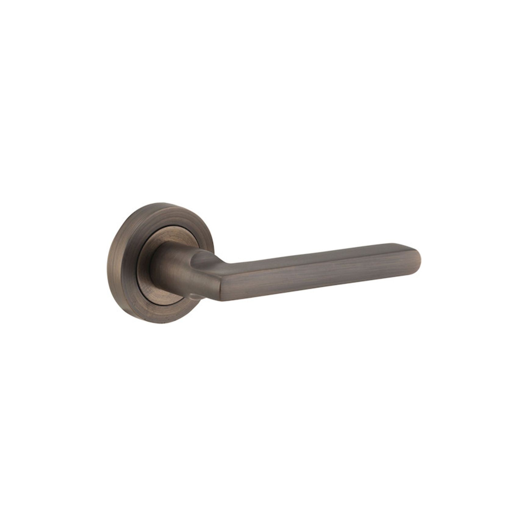 Baltimore Door Lever Round Rose gallery detail image