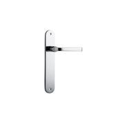 Annecy Door Lever Oval Backplate gallery detail image