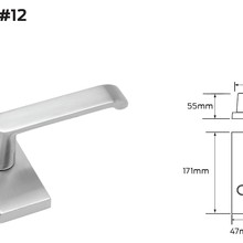 Legge 700 Series Leonardo (12) Door Furniture gallery detail image