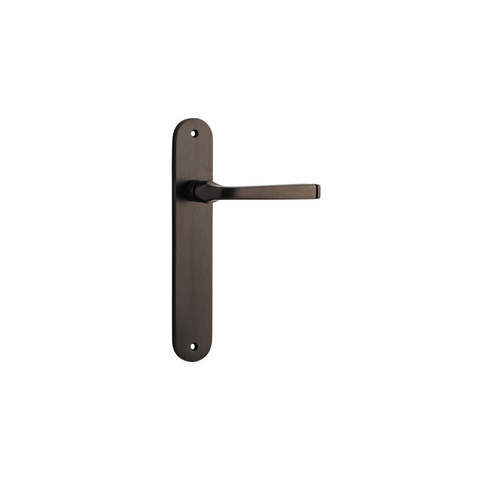 Annecy Door Lever Oval Backplate gallery detail image
