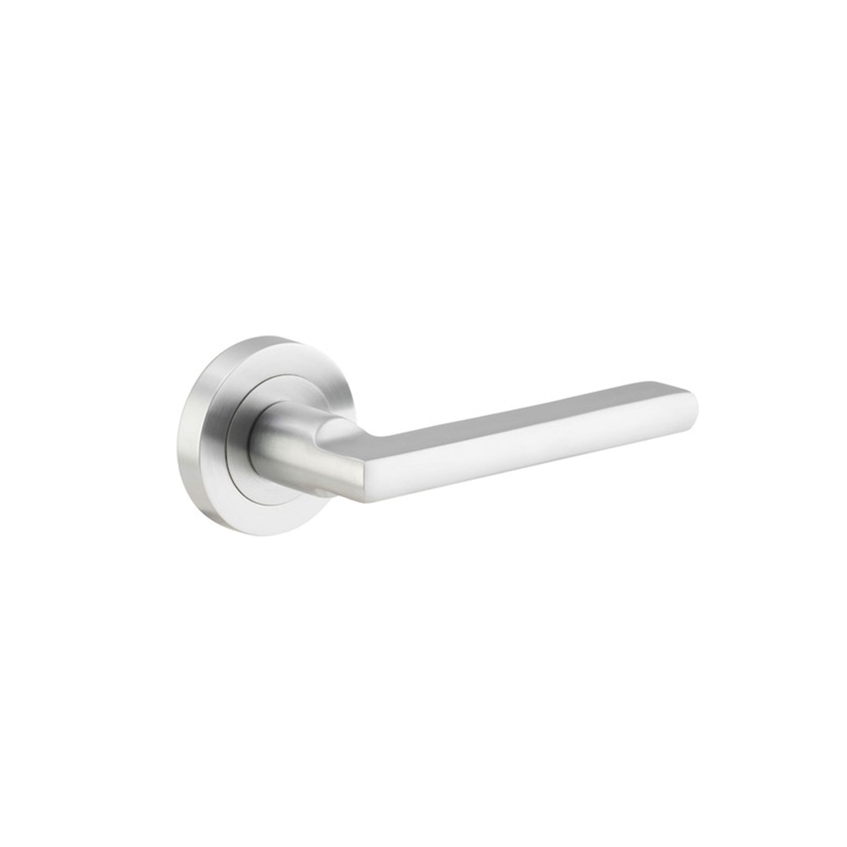 Baltimore Door Lever Round Rose gallery detail image