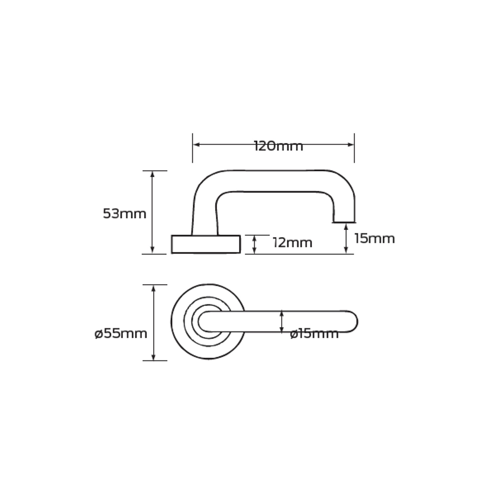 Legge 8000 Series Alpha (29) Door Furniture gallery detail image