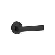 Lockwood 101 Door Lever on Round Rose Full Set gallery detail image