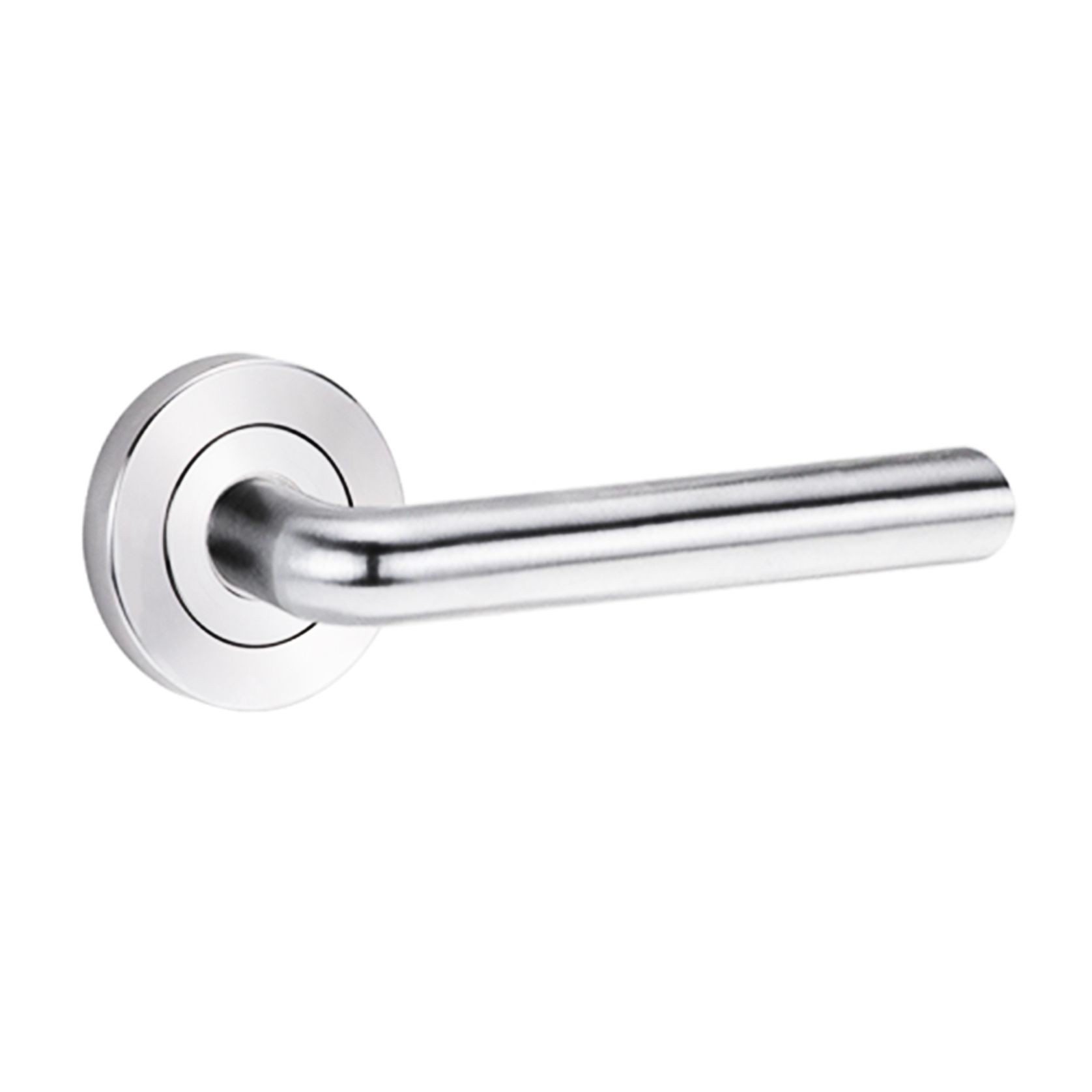Lockwood Symphony 104 Door Lever on Round Rose Full Set gallery detail image