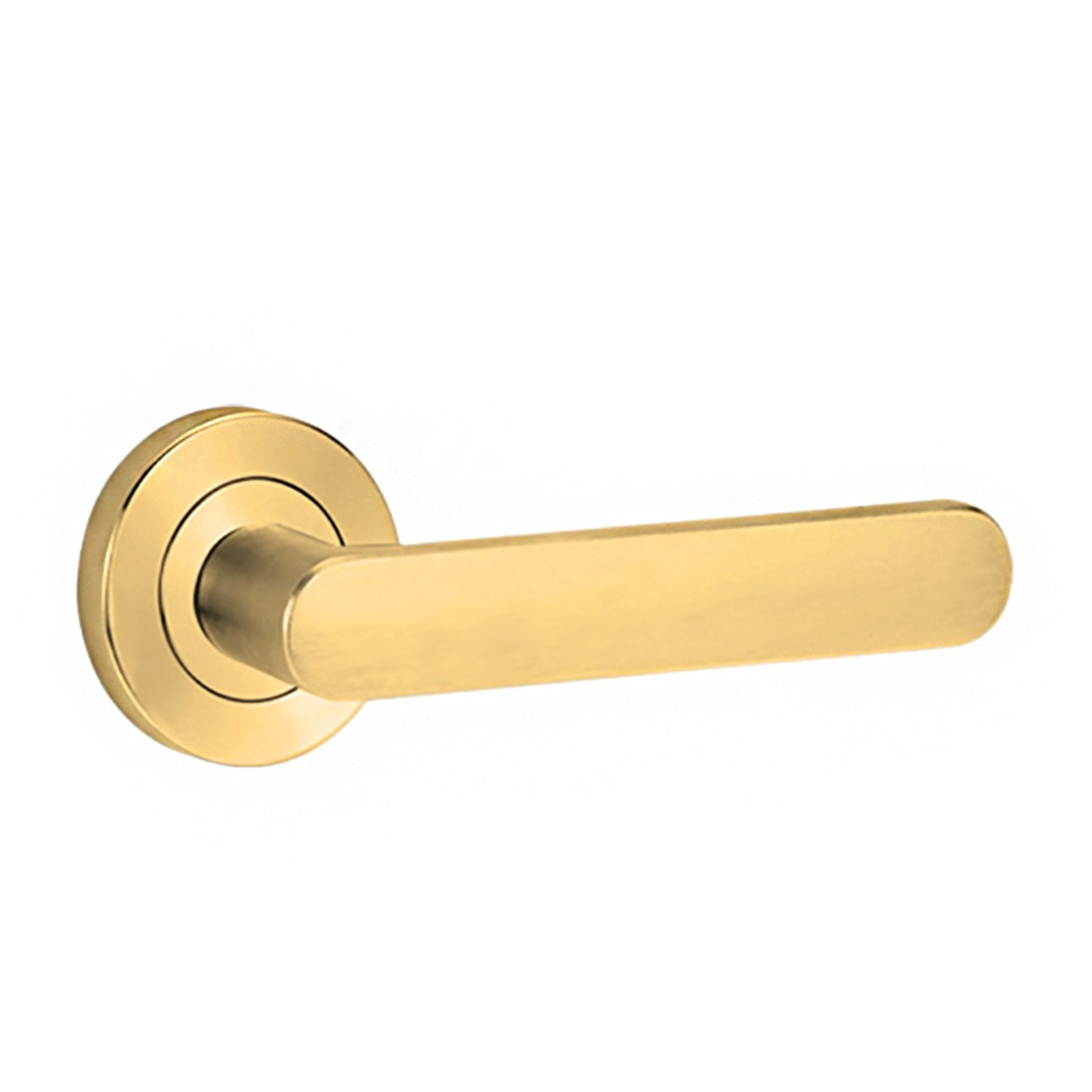 Lockwood Symphony 106 Door Lever on Round Rose Full Set gallery detail image