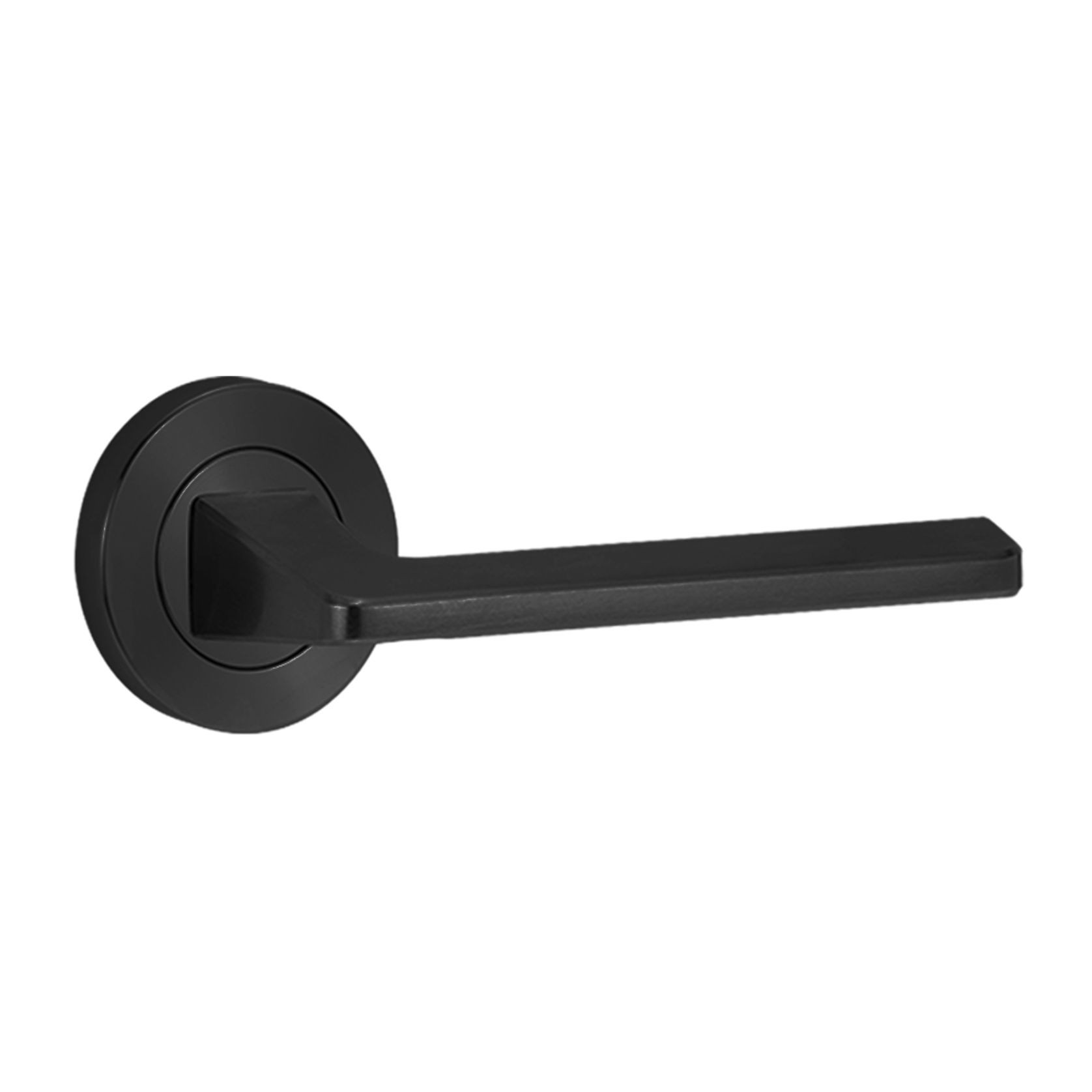 Lockwood Symphony 178 Door Lever on Round Rose gallery detail image