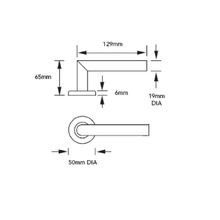 Zanda Alaska Entrance Set 70mm Key/Turn 11210E4SS gallery detail image