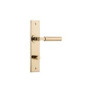Iver Berlin Door Lever on Chamfered Backplate gallery detail image