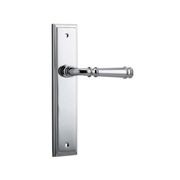 Iver Verona Door Lever on Stepped Backplate Passage Chrome Plated 11742 - Customise to your needs gallery detail image