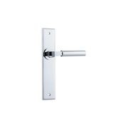 Iver Berlin Door Lever on Chamfered Backplate gallery detail image