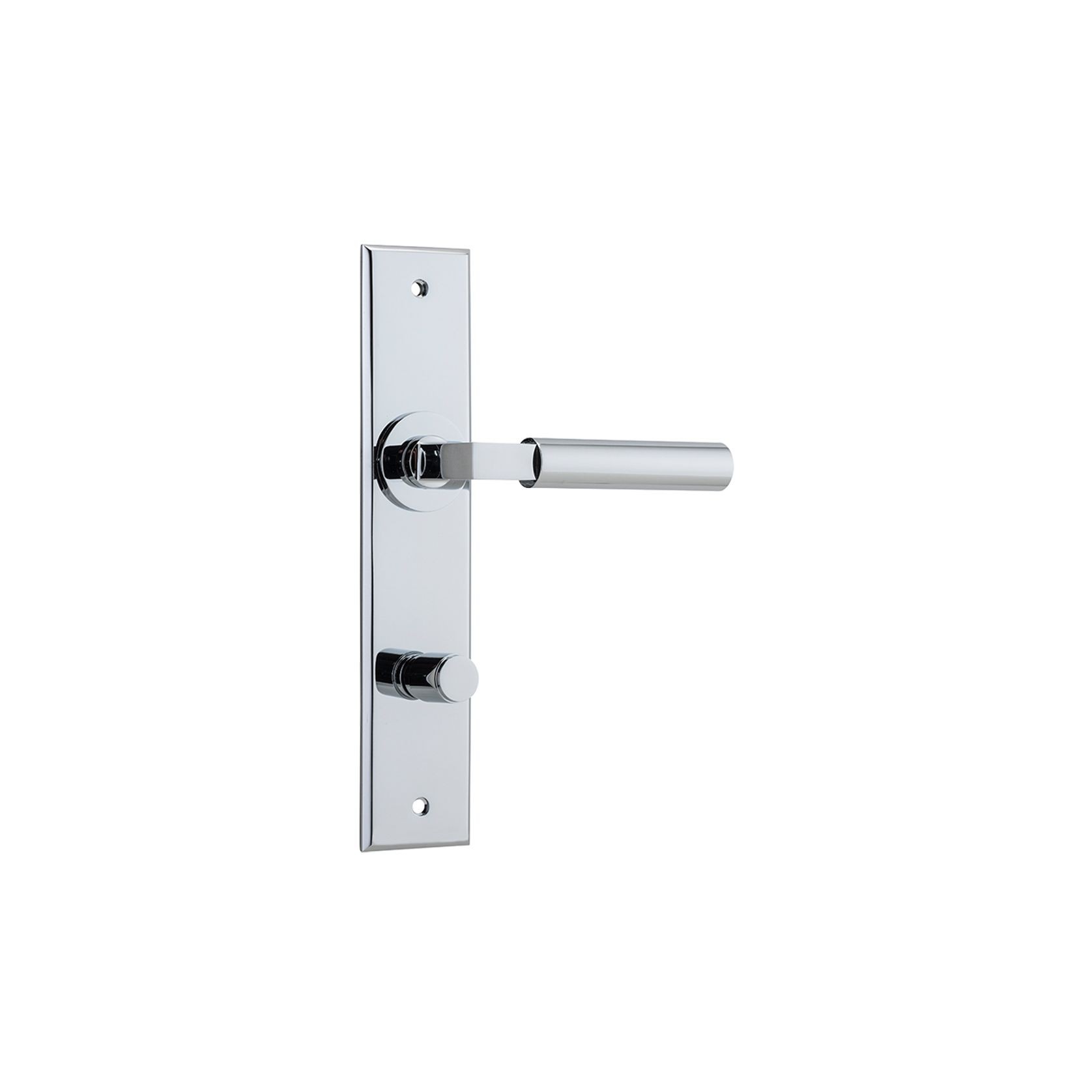 Iver Berlin Door Lever on Chamfered Backplate gallery detail image