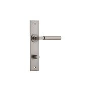 Iver Berlin Door Lever on Chamfered Backplate gallery detail image