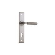 Iver Brunswick Door Lever on Chamfered Backplate gallery detail image