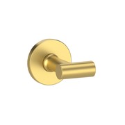 Round Low-Profile Rose in BB finish with Solido Lever gallery detail image