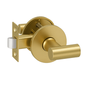 Round Low-Profile Rose in BB finish with Solido Lever gallery detail image