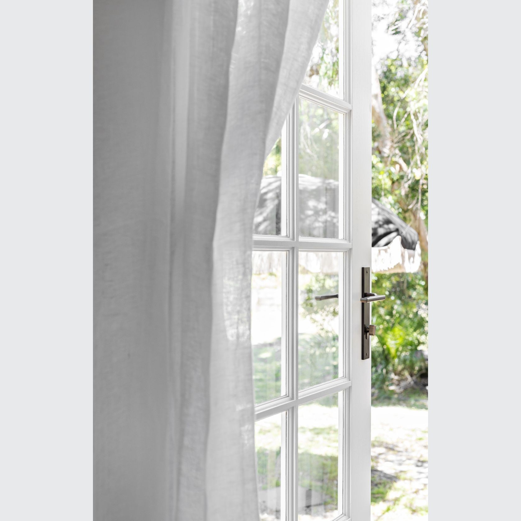 Iver Baltimore Lever Door Handle with Backplate gallery detail image