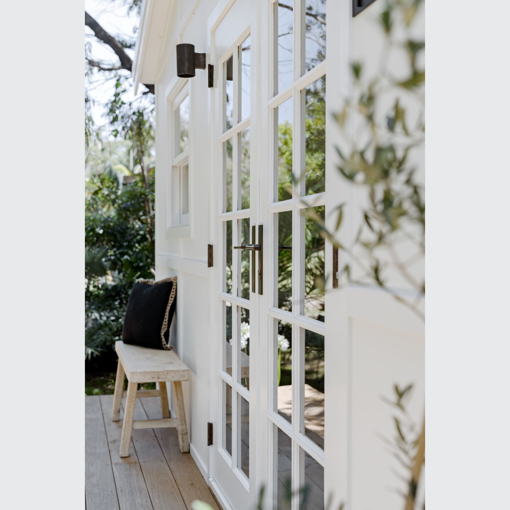 Iver Baltimore Lever Door Handle with Backplate gallery detail image