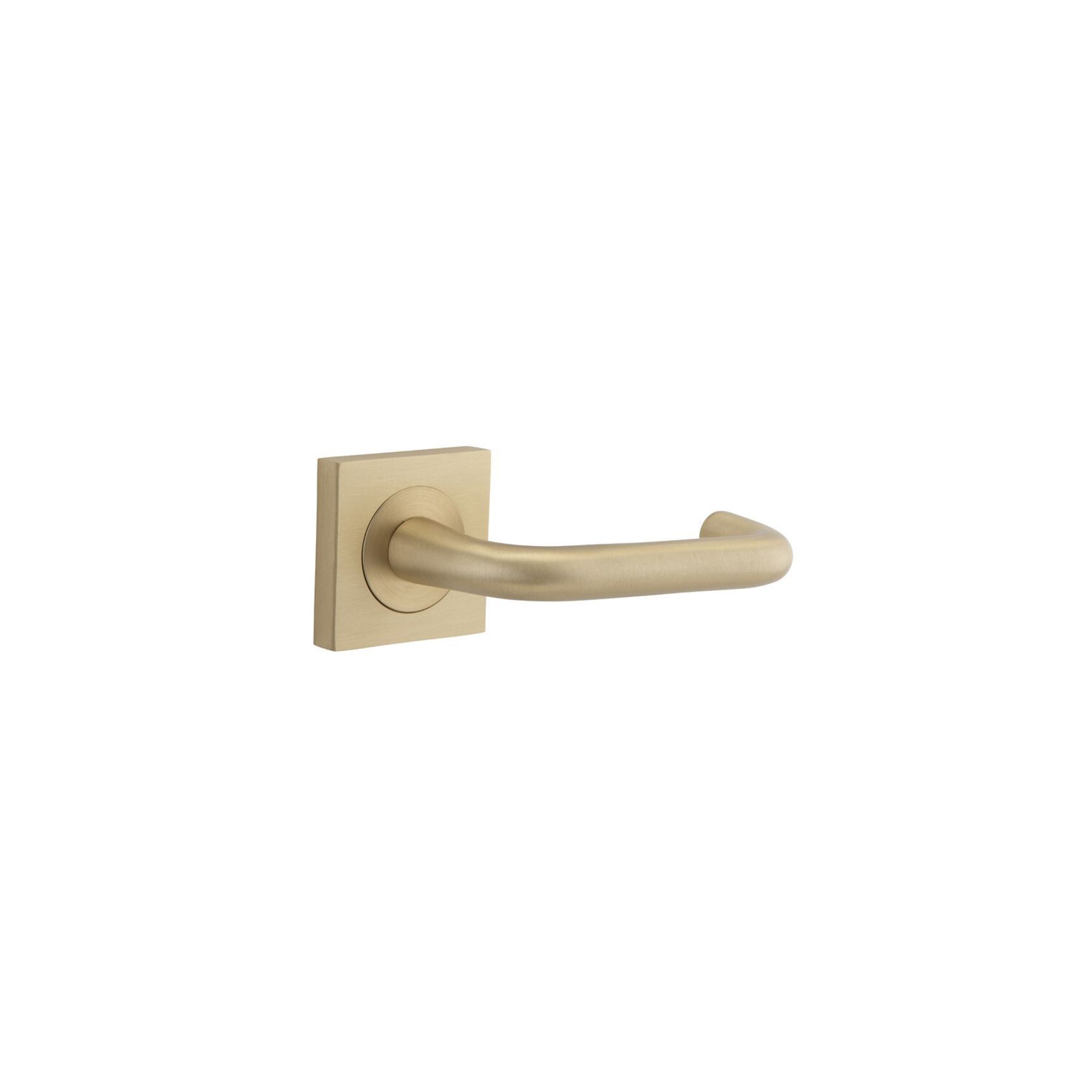 Iver Oslo Square Lever Door Handle on Rose Passage gallery detail image