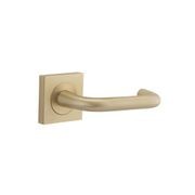 Iver Oslo Square Lever Door Handle on Rose Passage gallery detail image