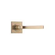 Iver Annecy Door Lever Handle on Square Rose gallery detail image