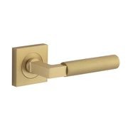 Iver Berlin Door Lever Handle on Square Rose Passage gallery detail image