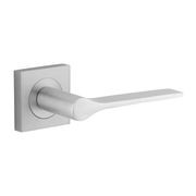 Iver Como Door Lever Handle on Square Rose Passage gallery detail image