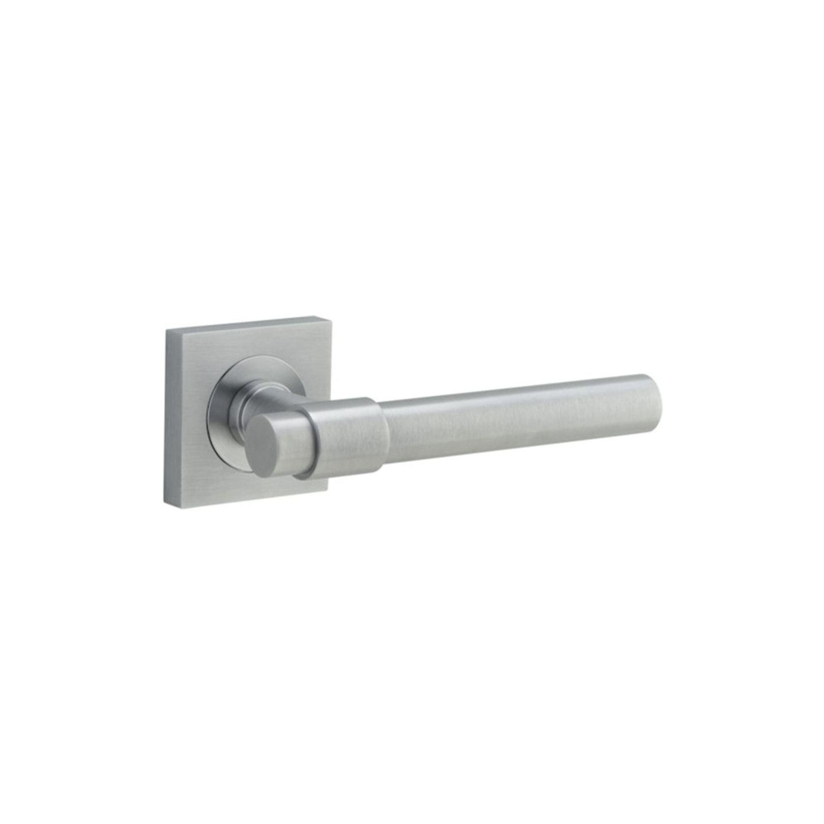 Iver Helsinki Door Lever Handle on Square Rose gallery detail image