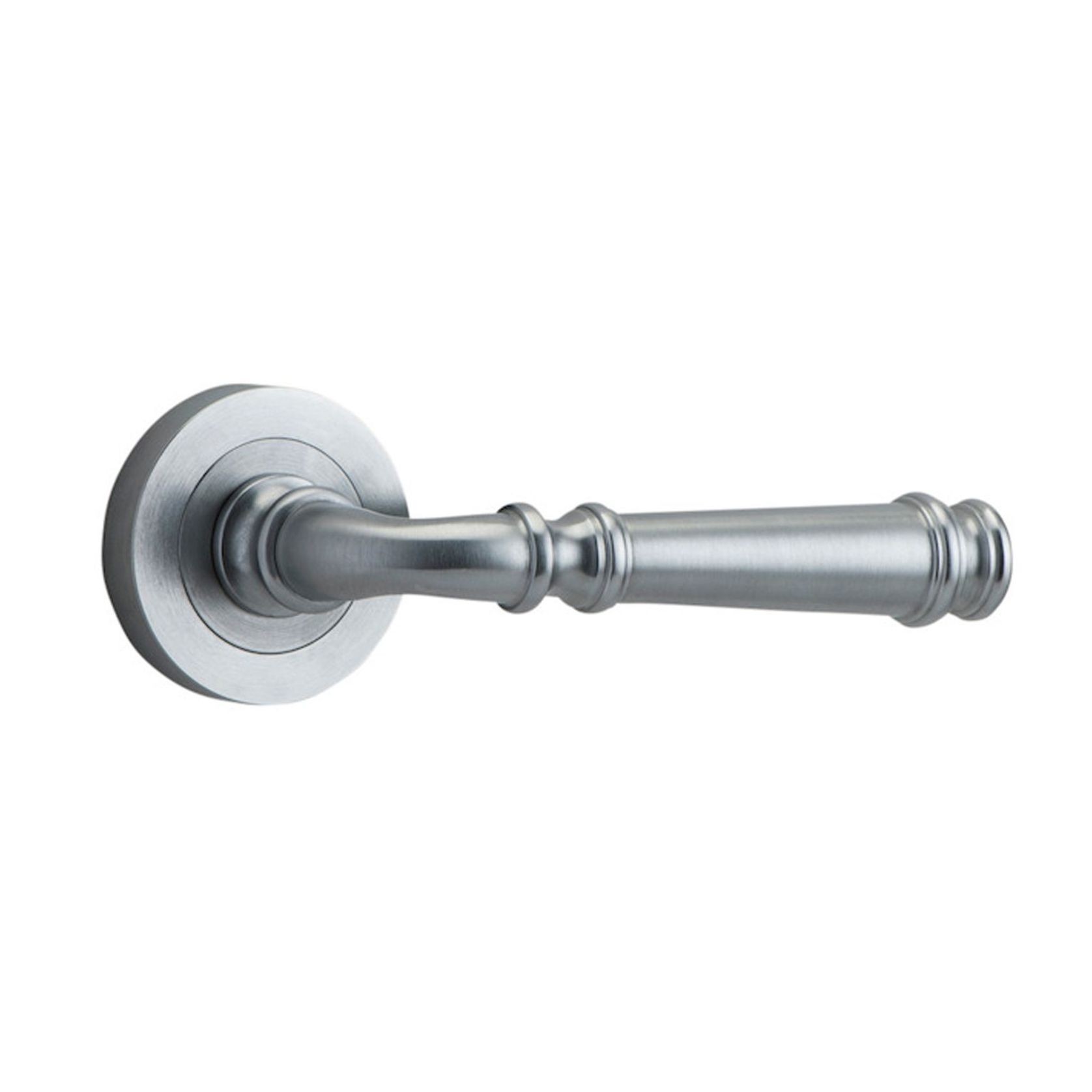 Iver Verona Door Lever Handle on Round Rose gallery detail image