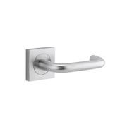 Iver Oslo Square Lever Door Handle on Rose Passage gallery detail image