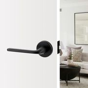 Venice Passage Lever Handle Black gallery detail image
