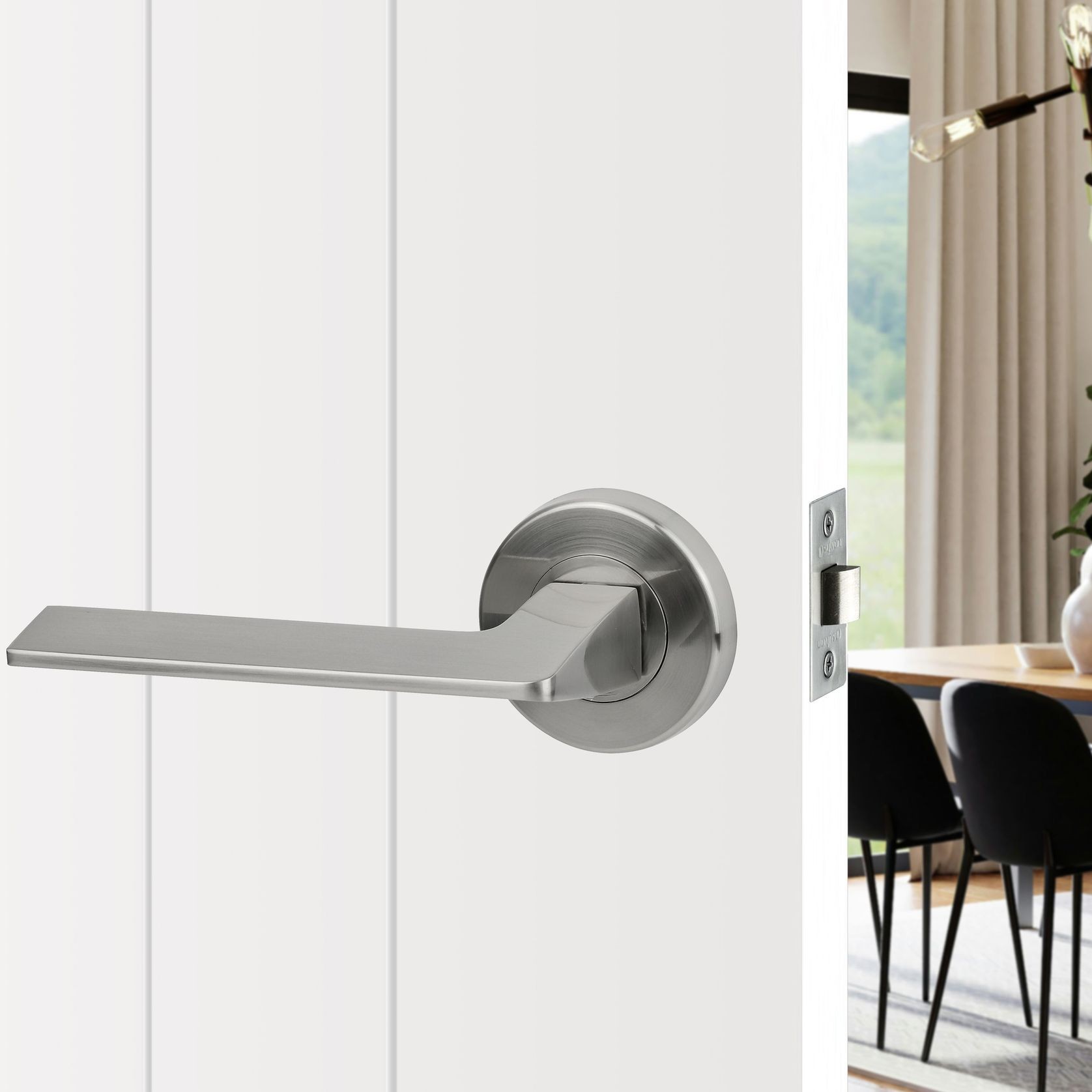 Roma Passage Lever Handle I-96R.SNP gallery detail image