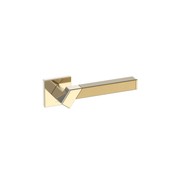 Kawajun Solid Brass and Vertigo Door Leverset TBT gallery detail image