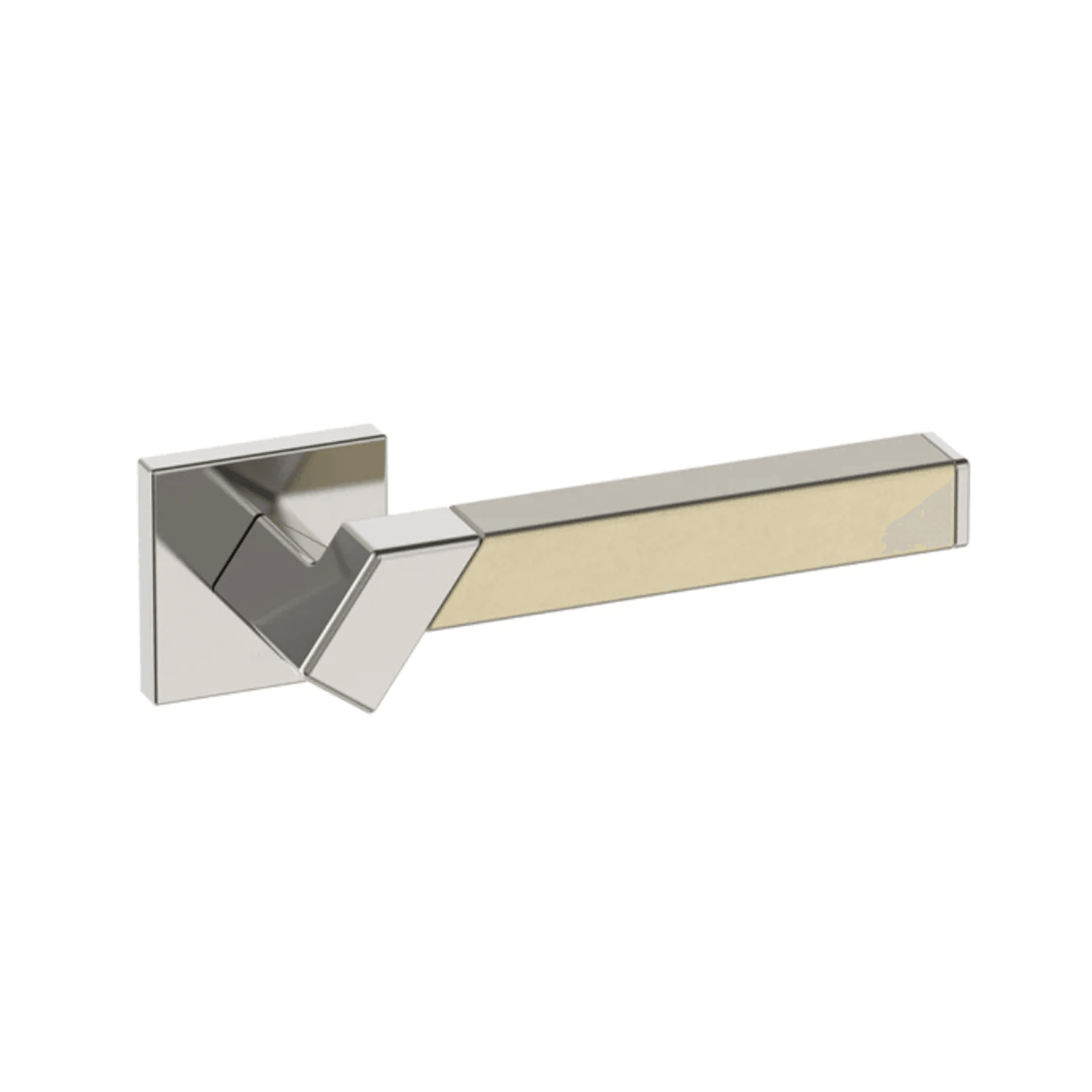 Kawajun Solid Brass and Vertigo Door Leverset TBT gallery detail image