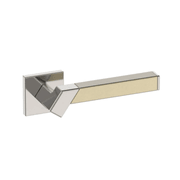 Kawajun Solid Brass and Vertigo Door Leverset TBT gallery detail image
