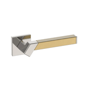 Kawajun Solid Brass and Vertigo Door Leverset TBT gallery detail image