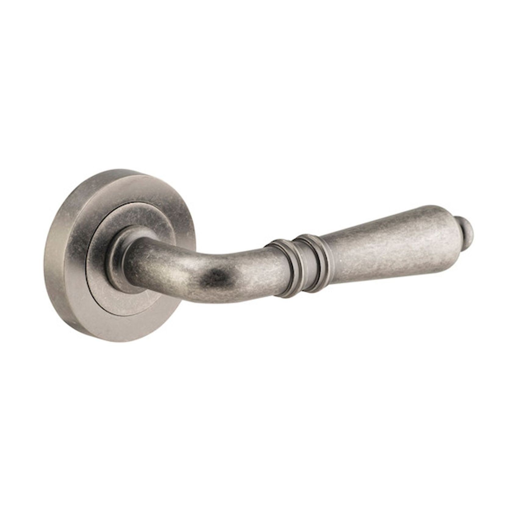 Iver Sarlat Door Lever Handle on Round Rose gallery detail image