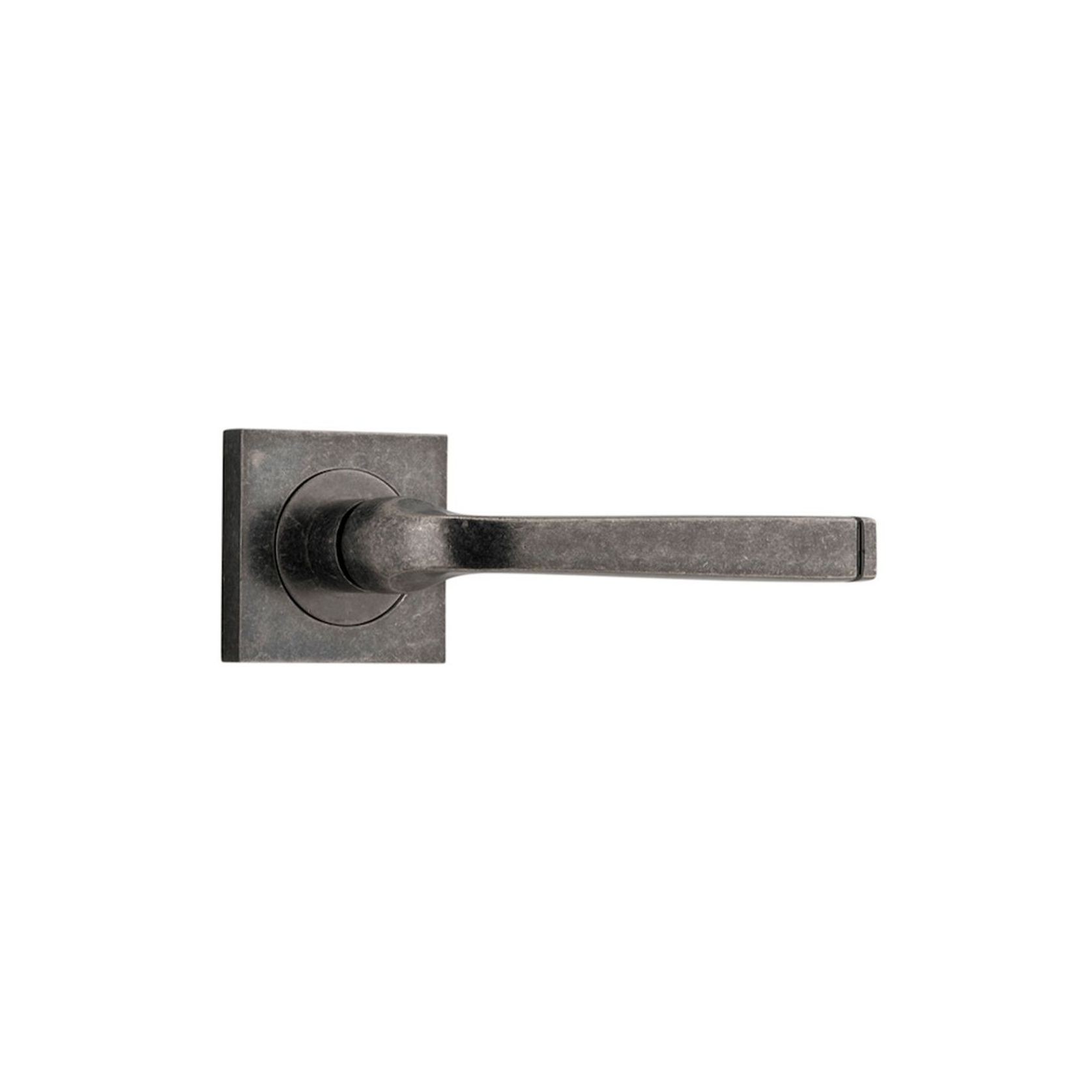 Iver Annecy Door Lever Handle on Square Rose gallery detail image