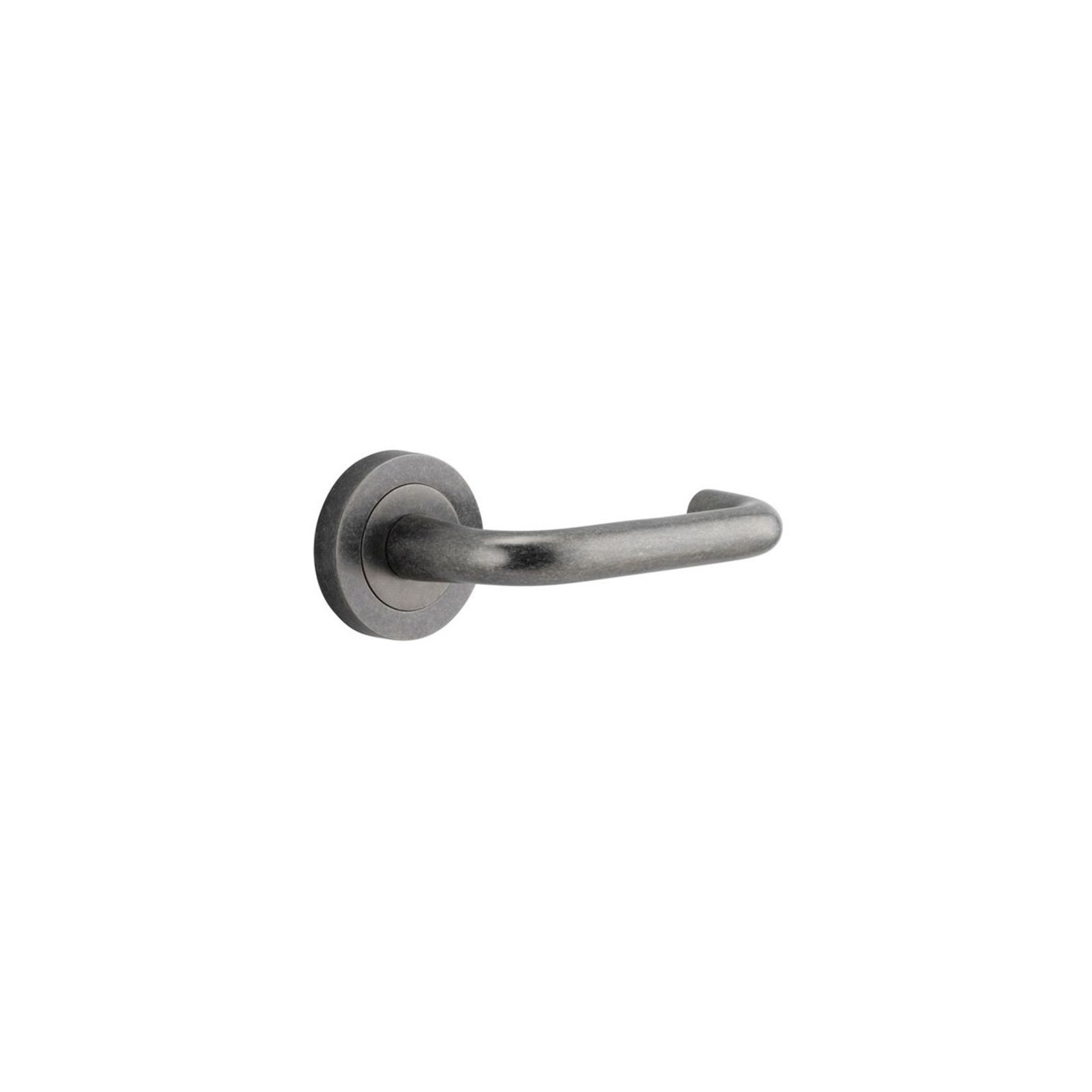 Iver Oslo Door Lever Handle On Round Rose Passage gallery detail image