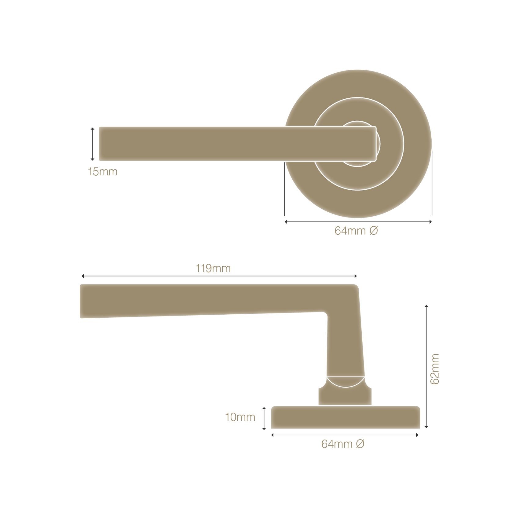 Italian Federal Lever Set gallery detail image