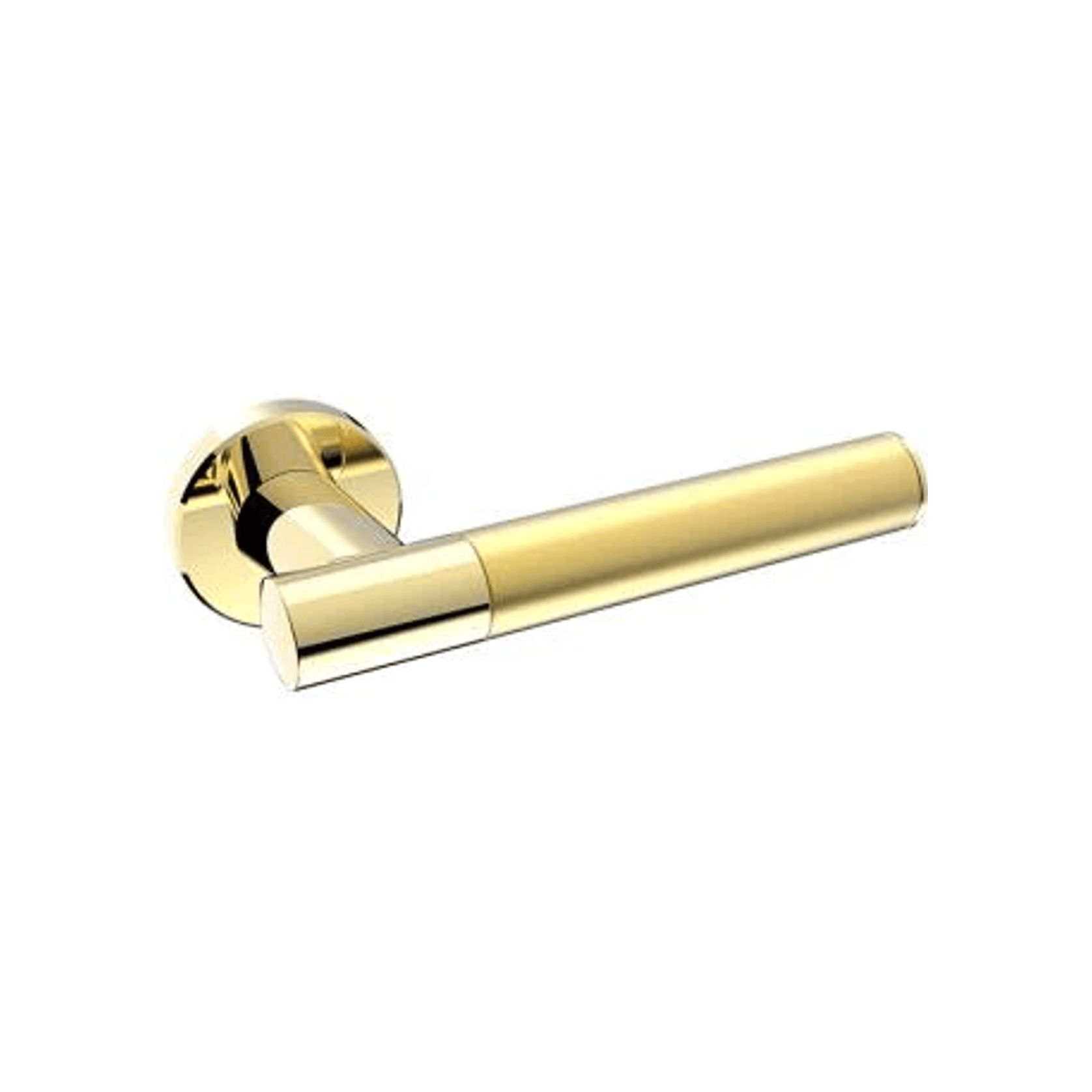 Kawajun Solid Brass and Vertigo Door Leverset TCC gallery detail image