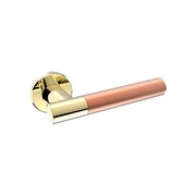 Kawajun Solid Brass and Vertigo Door Leverset TCC gallery detail image