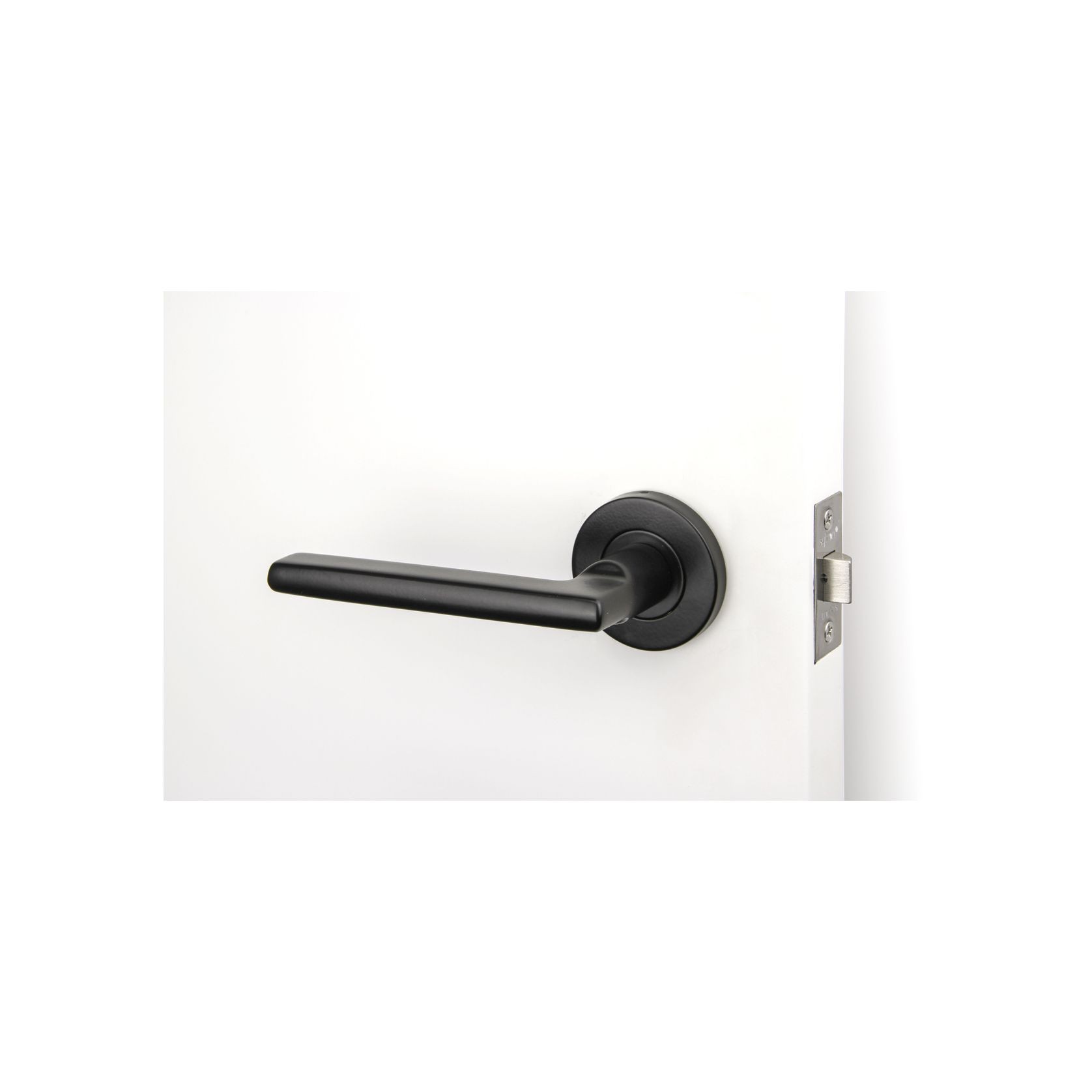 Lagos Passage Lever Handle Black I-20PS.B gallery detail image