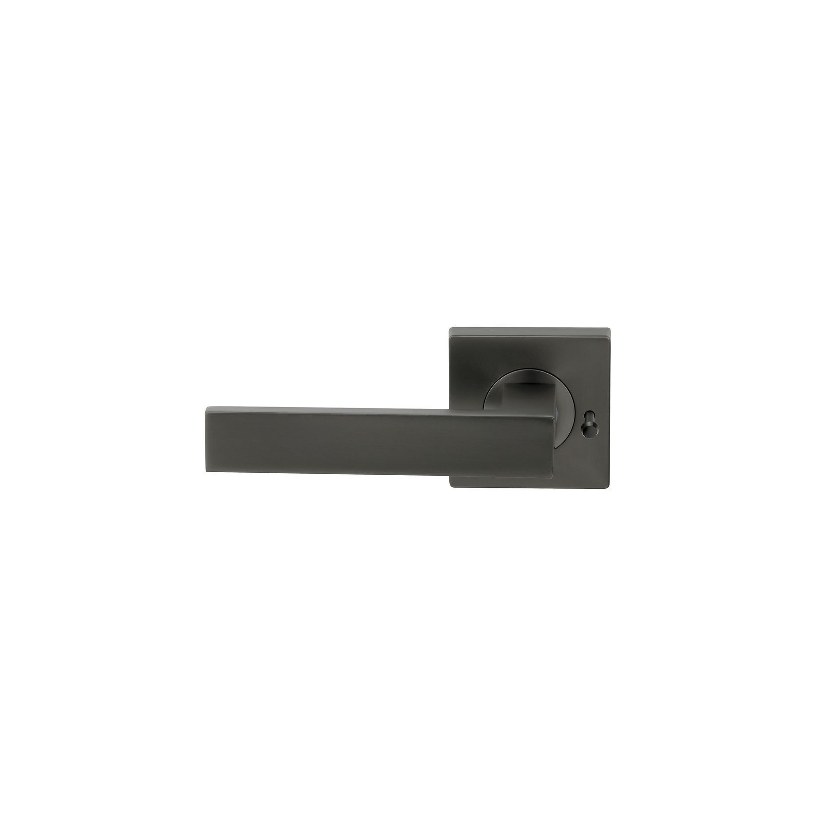 Savona Privacy Lever Handle Graphite gallery detail image